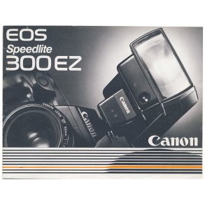 Canon Speedlite 300EZ Brugsanvisning