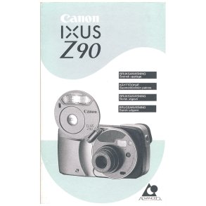 Canon Ixus Z90 Brugsanvisning