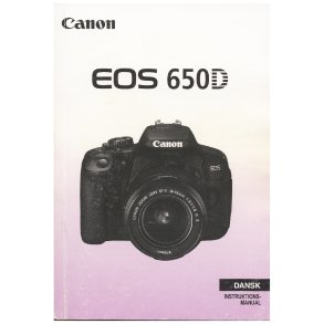 Canon EOS 650D Brugsanvisning