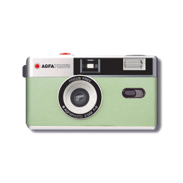 Agfa Reusable 24x36 mm analog Kamera Mint Grn