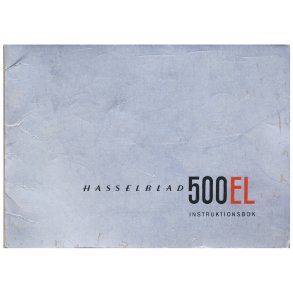 Hasselblad 500EL Brugsanvisning (Svensk)