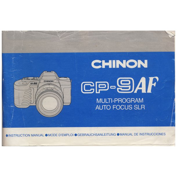 Chinon CP-9 AF Brugsanvisning (Engelsk)