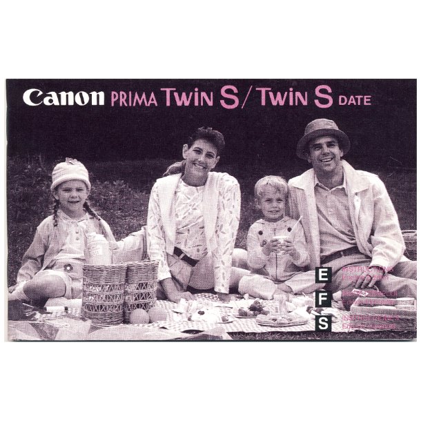 Canon Prima Twin S Brugsanvisning (Eng, Fr)
