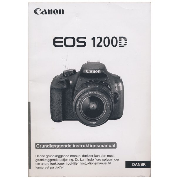 Canon EOS 1200D Brugsanvisning