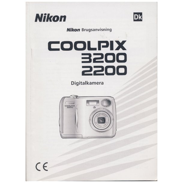 Nikon Coolpix 3200 / 2200 Brugsanvisning