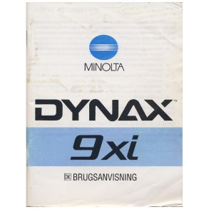 Minolta Dynax 9xi Brugsanvisning