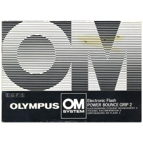 Olympus OM Electronic Flash Power Bounce Grip 2 BRUGSANVISNING (Engelsk)