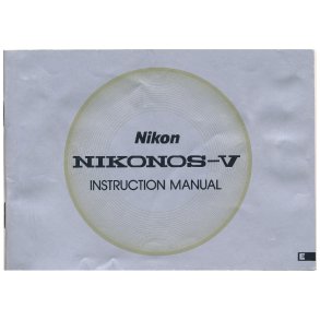 Nikon Nikonos-V Brugsanvisning (Engelsk)