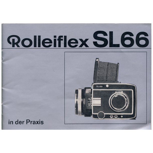 Rolleiflex SL66 Brugsanvisning (Tysk)