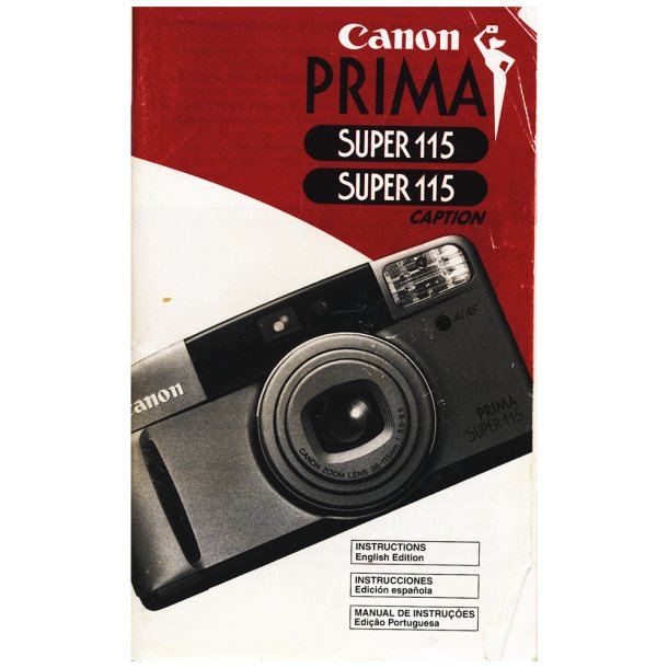 Canon Prima Super 115 Brugsanvisning