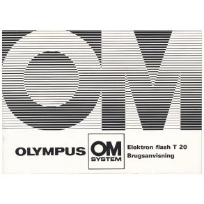 Olympus OM Elektron Flash T 20 Brugsanvisning