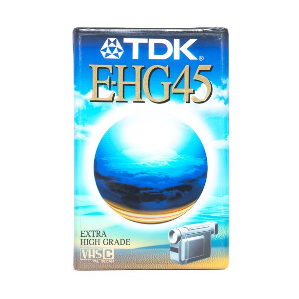 TDK E-HG45 VHS-C Videobnd