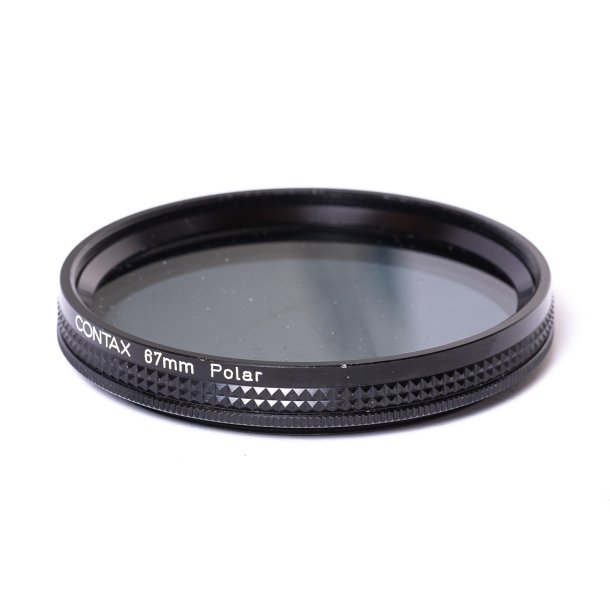 Brugt | Contax 67mm polarisations Filter