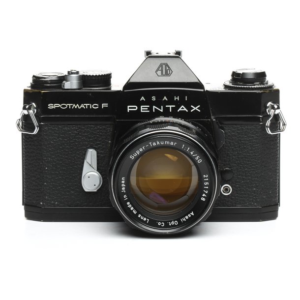 Brugt | Pentax Spotmatic F Sort m 50mm 1,4