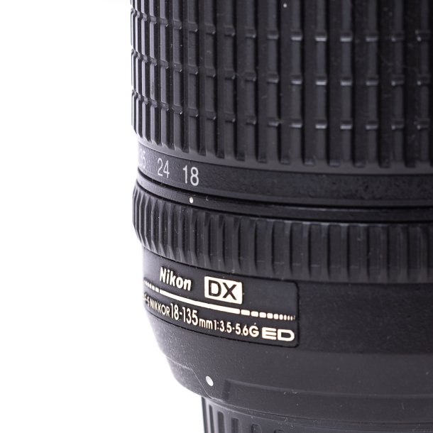Brugt | Nikon DX AF-S Nikkor 18-135mm 3,5-5,6 G ED