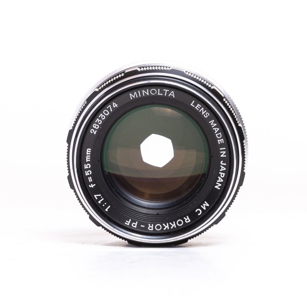 Brugt | Minolta MC Rokkor - PF 55mm 1,7