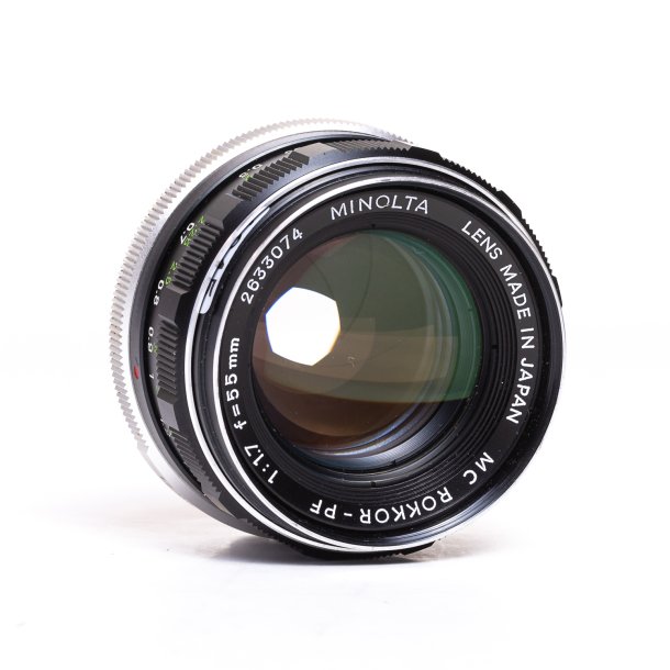 Brugt | Minolta MC Rokkor - PF 55mm 1,7