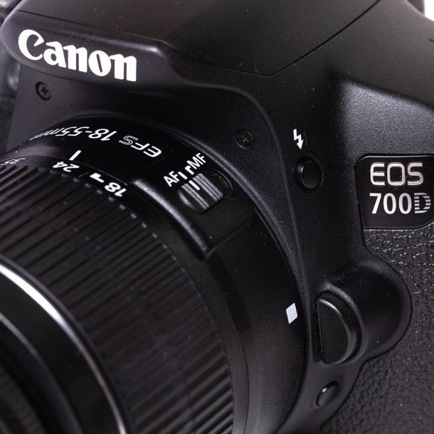 Brugt | Canon 700D m 18-55mm 3,5-5,6