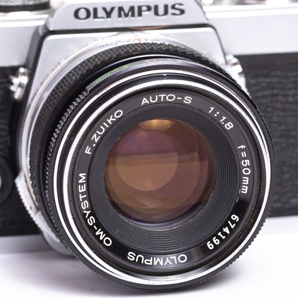 Brugt | Olympus OM-1 m. 50mm 1,8