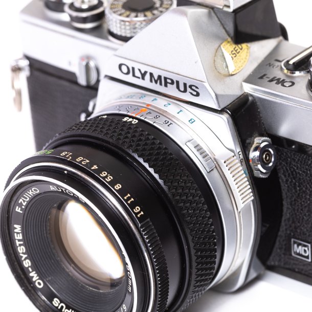 Brugt | Olympus OM-1 m. 50mm 1,8