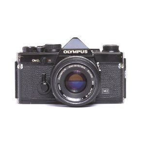 Brugt | Sort Olympus OM-2 m. 50mm 1,8