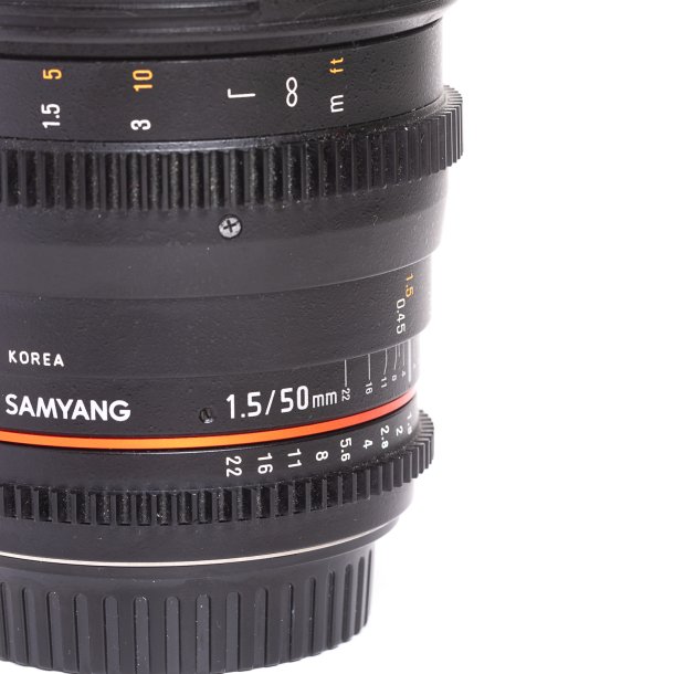Brugt | Samyang 1.5/50mm Canon EF