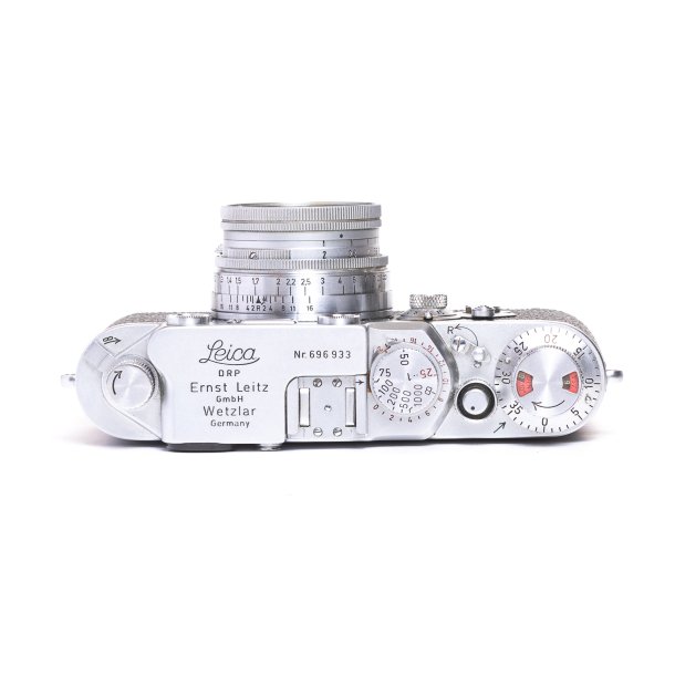 Brugt | Leica lll f m. Summicron 50mm 2,0 Thorium og modlysblnde