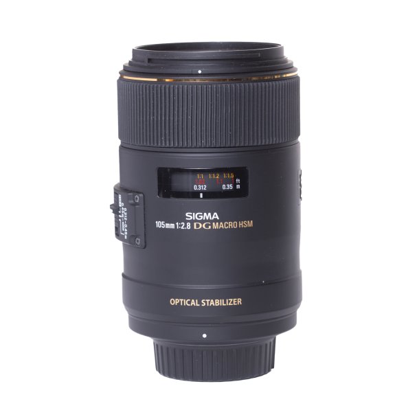 Brugt | Sigma 105mm Macro 2.8 DG HM - Nikon