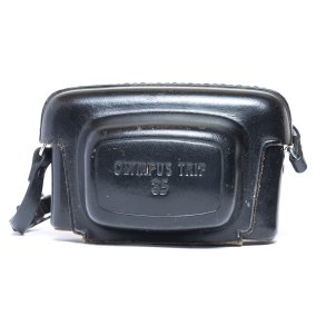 Brugt | Ldertaske til Olympus trip 35