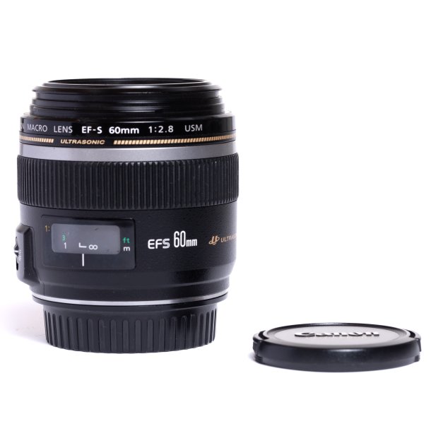 Brugt | Canon EF-S  60 mm 2,8 USM  MACRO