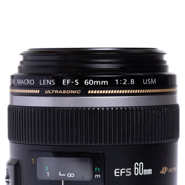 Brugt | Canon EF-S  60 mm 2,8 USM  MACRO