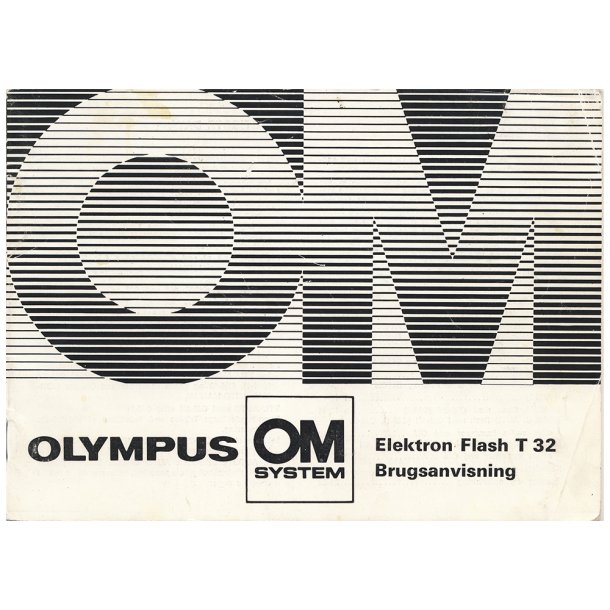 Olympus OM Elektron Flash T 32 Brugsanvisning