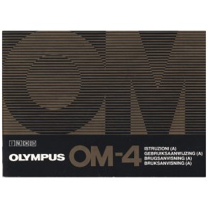 Olympus OM-4 Brugsanvisning