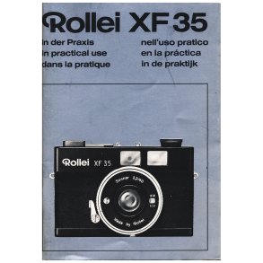 Rollei XF 35 Brugsanvisning (Eng, FR, DE)