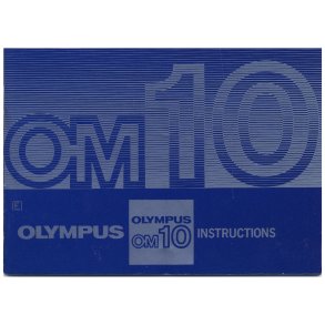 Olympus OM10 Brugsanvisning (Engelsk)