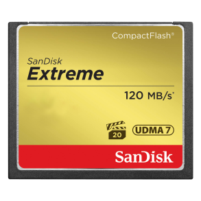 SANDISK CF kort Extreme 120/85MB/s UDMA7