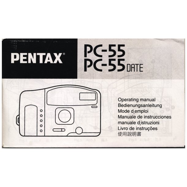Pentax PC-55 Brugsanvisning (Engelsk)