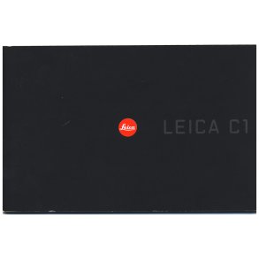 Leica C Brugsanvisning (Engelsk)