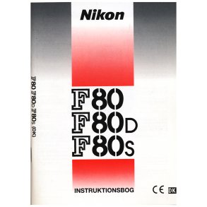 Nikon F80 Brugsanvisning 