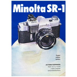 Minolta SR-1 Brugsanvisning
