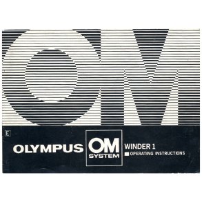 Olympus OM System Winder 1 Brugsanvisning (Engelsk)