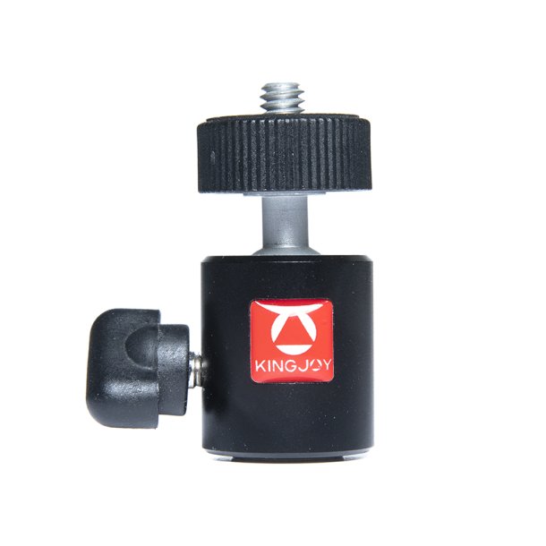 Brugt | Kingjoy mini kuglehoved adapter