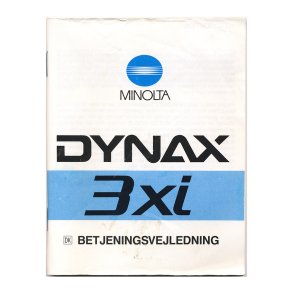 Minolta Dynax 3xi Brugsanvisning