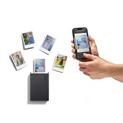 Instax Mini Link+ (sort/orange)