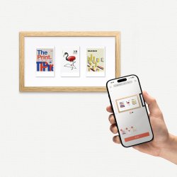 Instax Mini Link+ (sort/orange)