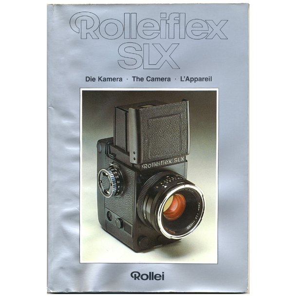 Rolleiflex SLX Brugsanvisning (DE, ENG, FR)
