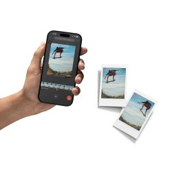 Instax Mini Link+ (sort/orange)