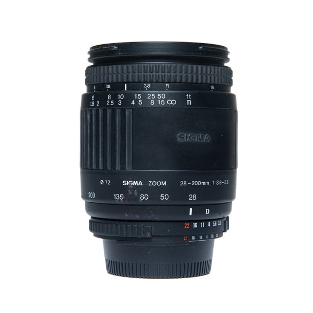 Brugt | Sigma 28-200 mm. F/3,8-5,6 TIL NIKON