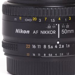 Brugt | Nikkor 50mm. 1,8 D