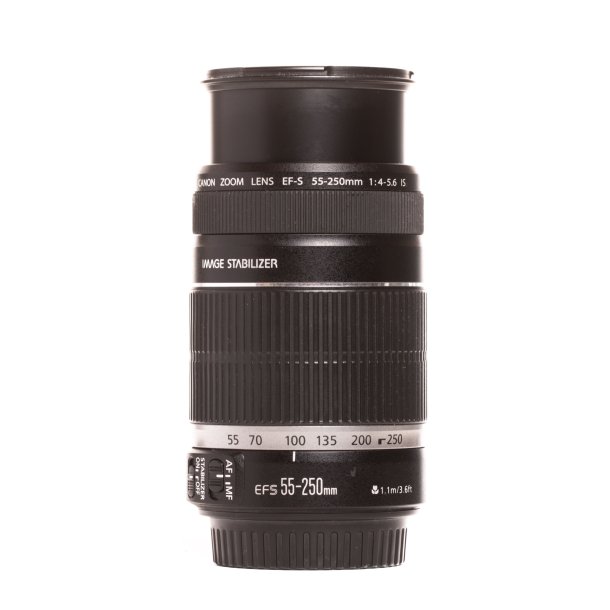 Brugt | Canon EFS 55-250mm 4-5.6 IS